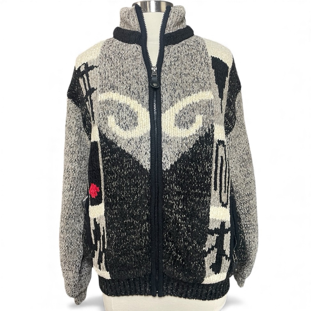 Vintage Y2K Jamie Sadock Deadstock Knit Zip Jacket – XL – NWT